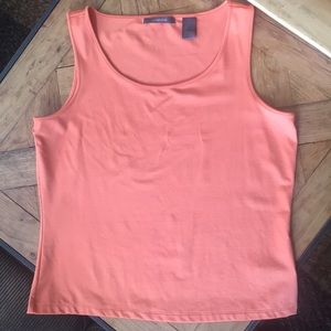 LIZ CLAIBORNE sleeveless tank blouse size L